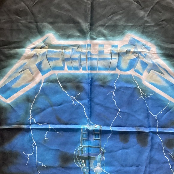 Metallica Ride the Lightning Flag (1994) - Picture 2 of 11